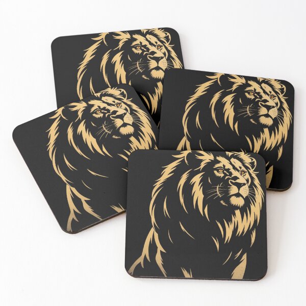 Item preview, Angry crowned lion silhouette  designed and sold by Jandedan.