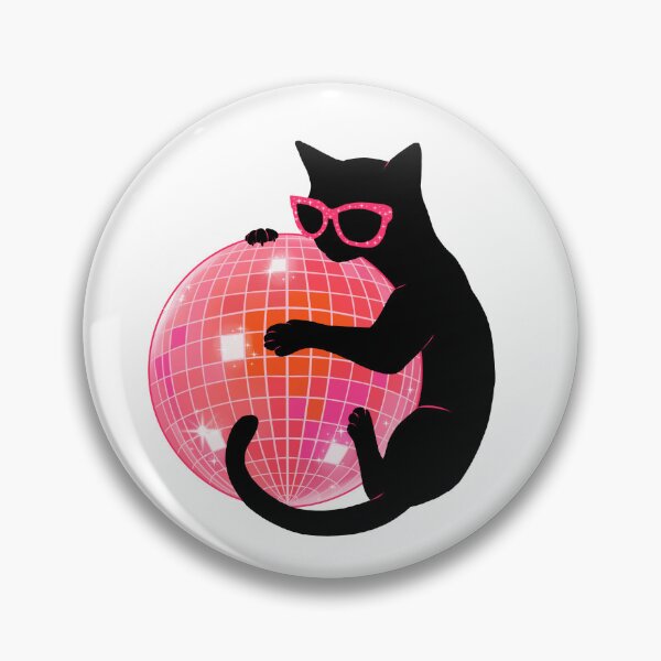 Item preview, Disco Cat designed and sold by WillowDrawsUS.