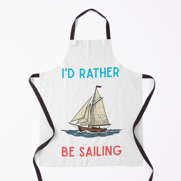 Item preview, I'd Rather Be Sailing designed and sold by WearFine.