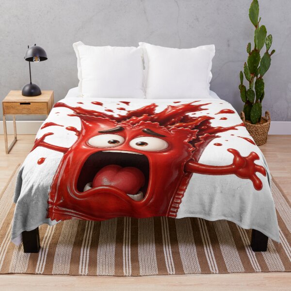Item preview, Scared Red Paint Splatter Cartoon Character designed and sold by jgvisualarts.