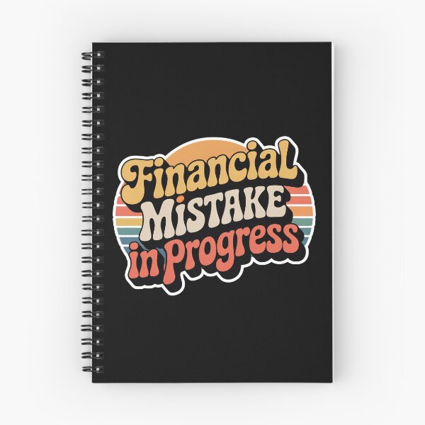 Item preview, Financial Mistake In Progress Vintage Sunset Design designed and sold by PROPera-design.