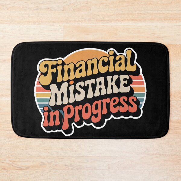 Item preview, Financial Mistake In Progress Vintage Sunset Design designed and sold by PROPera-design.