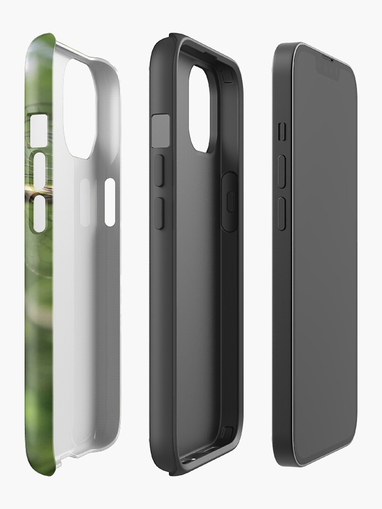 Alternate view of The magic smile of the dragonfly iPhone Case