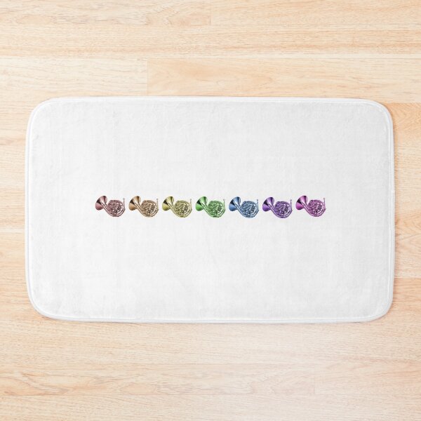 Item preview, Rainbow French Horn Row Design designed and sold by ValeriesGallery.