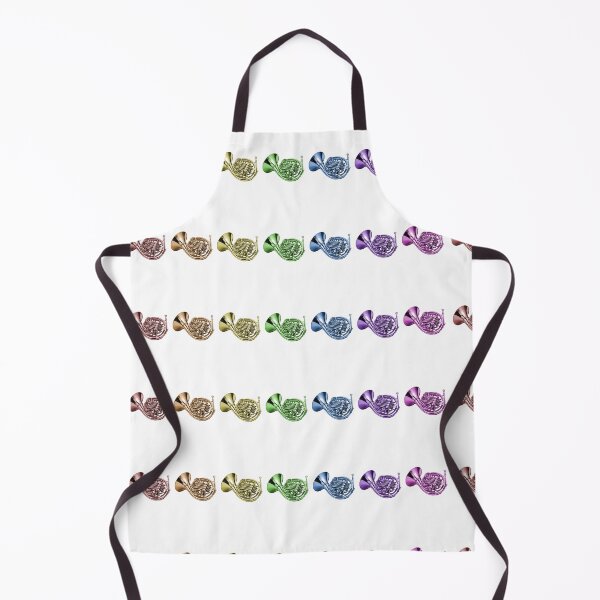 Item preview, Rainbow French Horn Row Design designed and sold by ValeriesGallery.