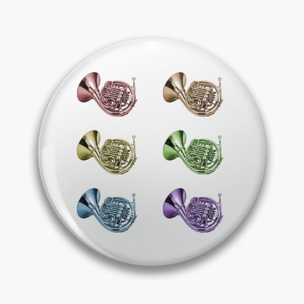 Item preview, Rainbow French Horn Row Design designed and sold by ValeriesGallery.