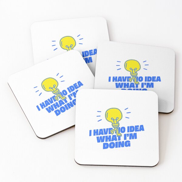 Item preview, I Have No Idea What I'm Doing Relatable Funny Adulting Humor New Beginnings designed and sold by RetroMini2026.