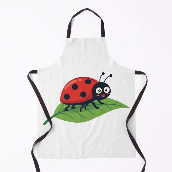 Item preview, Cute Ladybug Resting on Green Leaf designed and sold by BetweenForms.