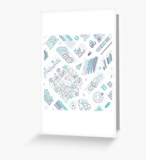 Workaholic Greeting Card