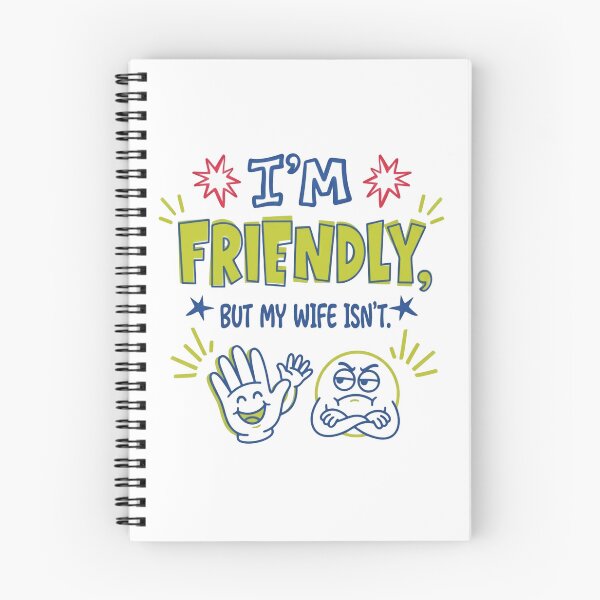 Item preview, I'm Friendly, But My Wife Isn't Married Man Relationship Humor designed and sold by RetroMini2026.