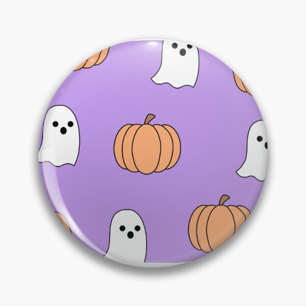 Item preview, Cute Pumpkins and Ghosts Halloween Design designed and sold by SpiceCatStickers.