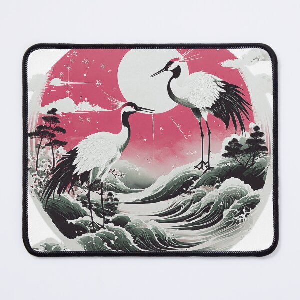 Item preview, Eastern Cranes designed and sold by Osmose-Studio ⭐⭐⭐⭐⭐.