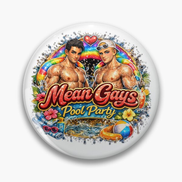 Item preview, Mean Gays - Pool Party Edition designed and sold by Mean Gays.