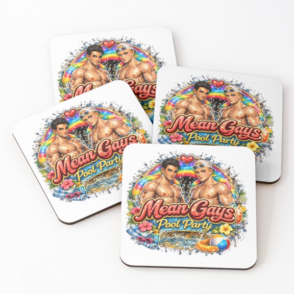 Item preview, Mean Gays - Pool Party Edition designed and sold by Mean Gays.