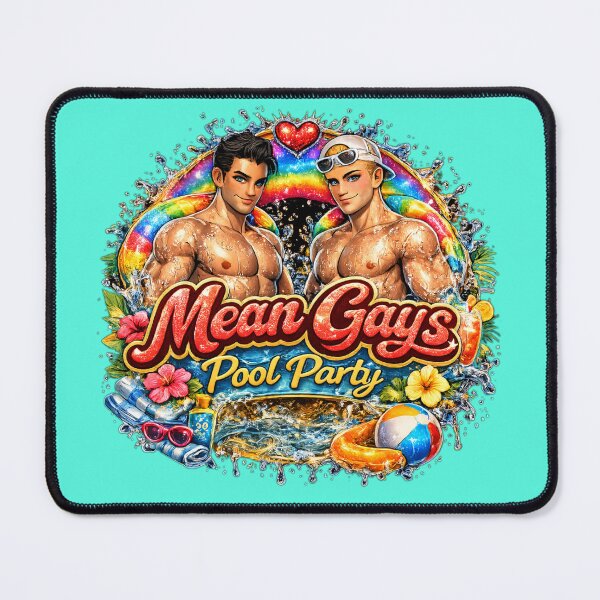 Item preview, Mean Gays - Pool Party Edition designed and sold by Mean Gays.