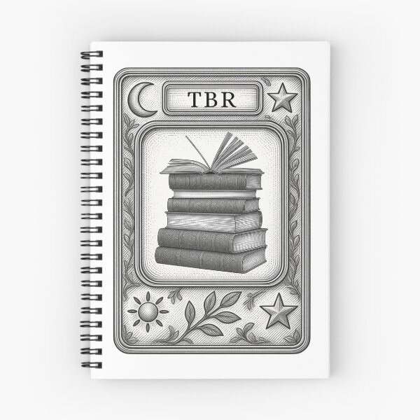 Item preview, TBR Tarot Card designed and sold by Bookish Blossom.