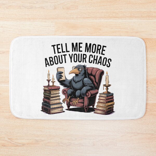 Item preview, Tell Me More About Your Chaos Gothic Crow Therapist designed and sold by Fitswear.