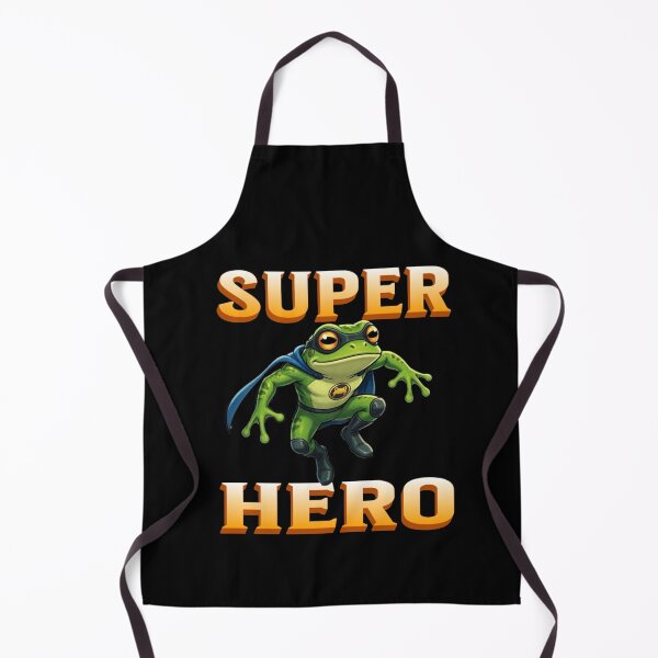 Item preview, Super Hero Frog designed and sold by TheEndDesign.