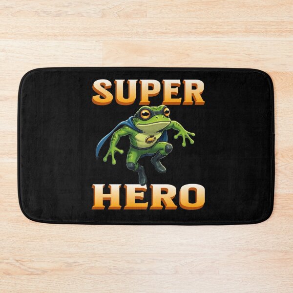 Item preview, Super Hero Frog designed and sold by TheEndDesign.