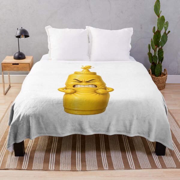 Item preview, Angry Mustard Bottle Cartoon Character designed and sold by jgvisualarts.