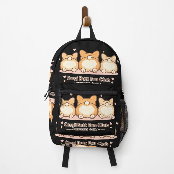 Item preview, Corgi Butt Fan Club Members Only – Cute Kawaii Funny Art | Corgi Lover Gift designed and sold by irfanshikh.