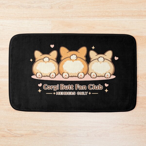 Item preview, Corgi Butt Fan Club Members Only – Cute Kawaii Funny Art | Corgi Lover Gift designed and sold by irfanshikh.