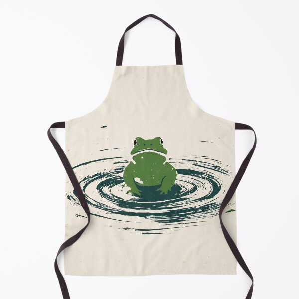 Item preview, Japanese Frog - Japandi Ukiyo e Painting designed and sold by KJNihonDesigner.
