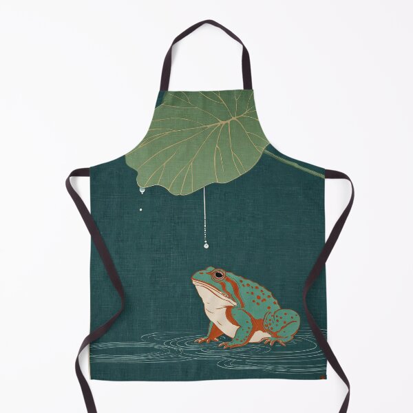Item preview, Japanese Frog - Japandi Ukiyo e Painting designed and sold by KJNihonDesigner.