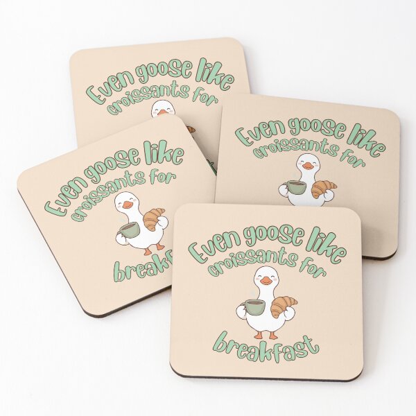 Item preview, Even goose like croissants for breakfast designed and sold by BritishDelights.
