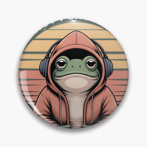 Item preview, Do Not Perceive Me Cozy Frog designed and sold by PrintologyAura.