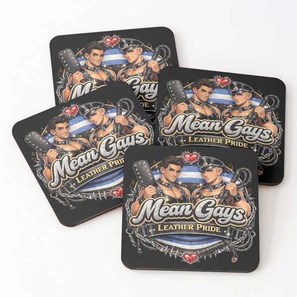 Item preview, Mean Gays - Leather Pride Edition designed and sold by Mean Gays.