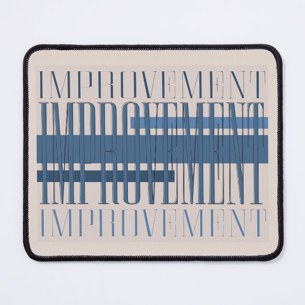 Item preview, Motivational Graphic "Improvement" designed and sold by SpiceCatStickers.