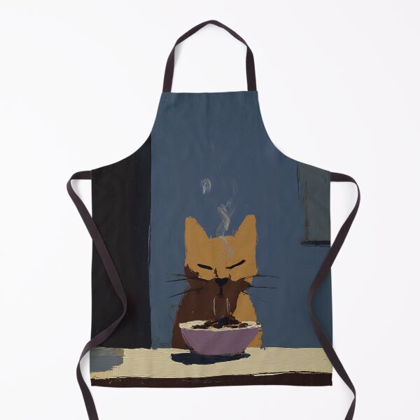 Item preview, Hungry Cat Painting designed and sold by KJNihonDesigner.