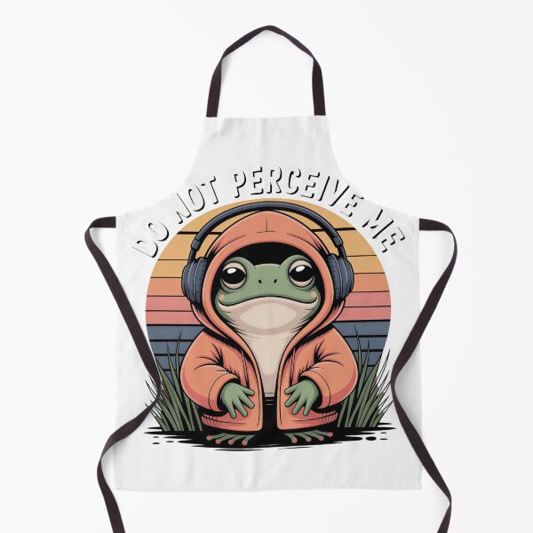 Item preview, Do Not Perceive Me Cozy Frog designed and sold by PrintologyAura.