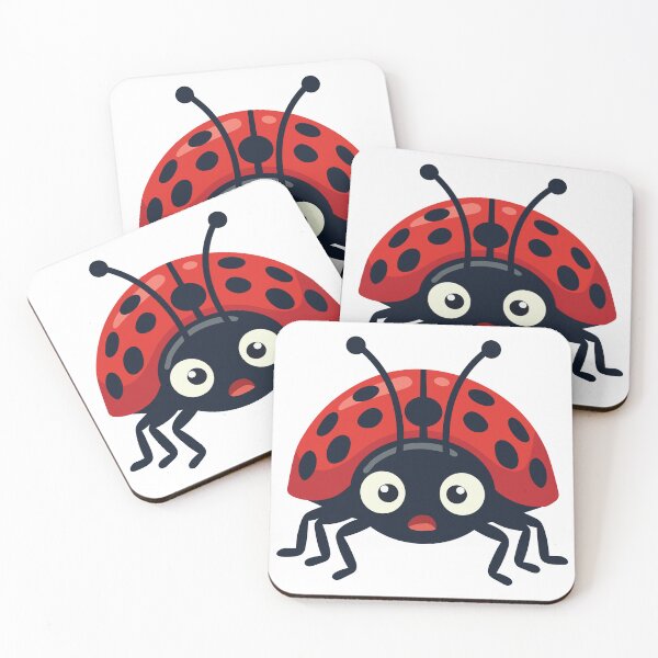 Item preview, Funny Wide Eyed Ladybug  designed and sold by BetweenForms.