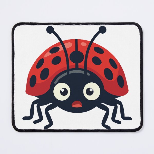 Item preview, Funny Wide Eyed Ladybug designed and sold by BetweenForms.
