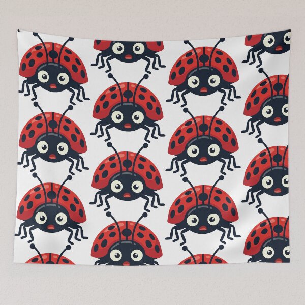 Item preview, Funny Wide Eyed Ladybug  designed and sold by BetweenForms.