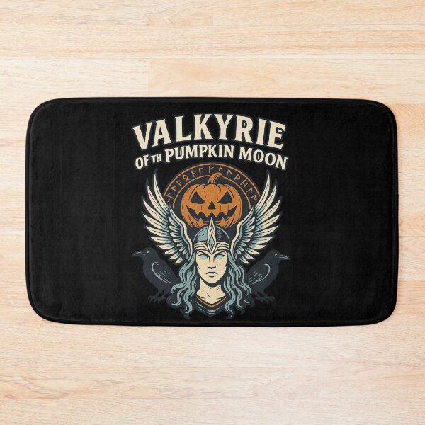 Item preview, Valkyrie of the Pumpkin Moon Viking Warrior Halloween designed and sold by Mythborn Saga.