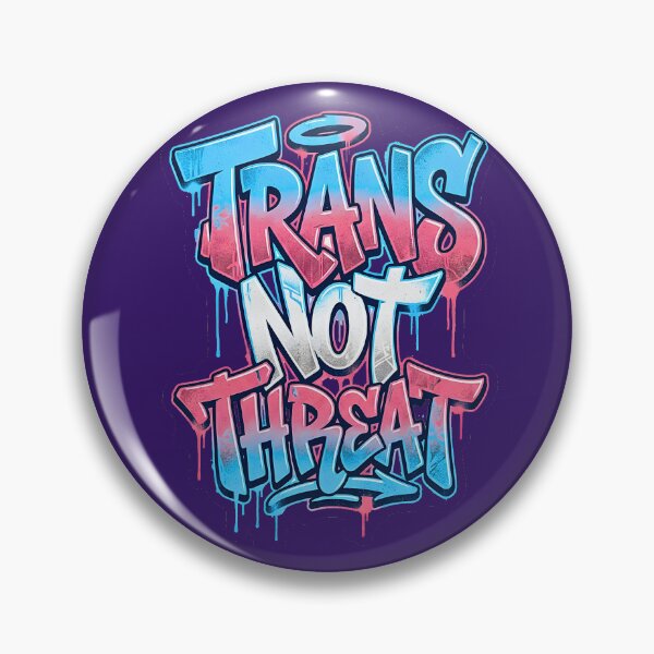 Item preview, Trans Not Threat V1 designed and sold by EvergreenPark - Tee Studio.