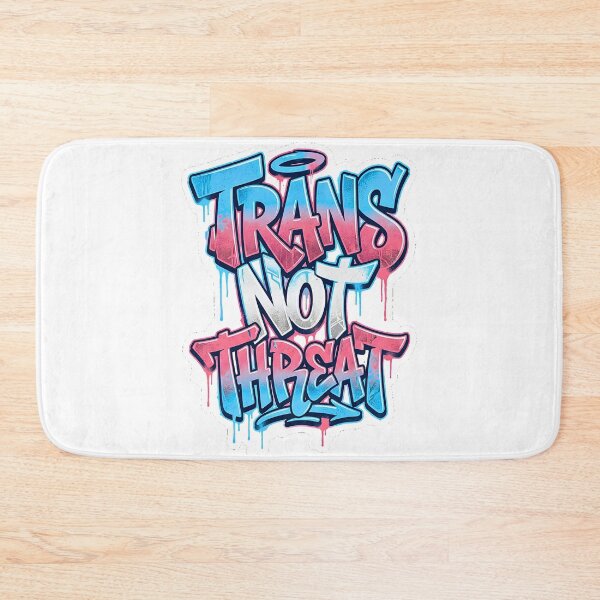 Item preview, Trans Not Threat V1 designed and sold by EvergreenPark - Tee Studio.