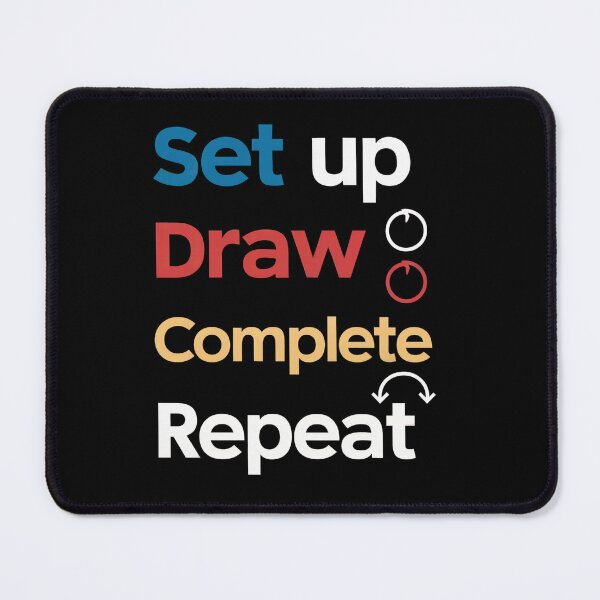 Item preview, Set Draw Complete Repeat designed and sold by SiarheiYur.