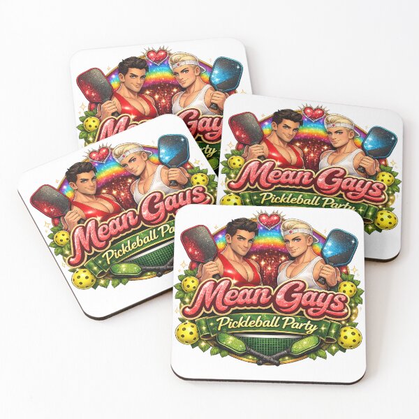 Item preview, Mean Gays - Pickleball Edition designed and sold by Mean Gays.