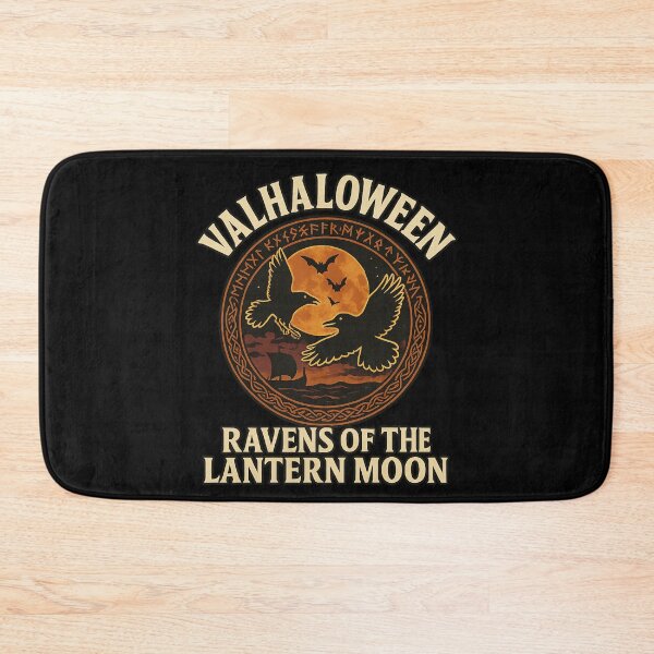 Item preview, Valhalloween Ravens of the Lantern Moon Viking Longship designed and sold by Mythborn Saga.
