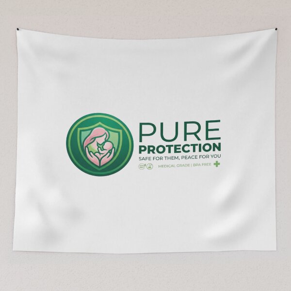 Item preview, Pure Protection - Medical Grade & Toxin-Free Emblem for New Moms designed and sold by ZarouraMed.