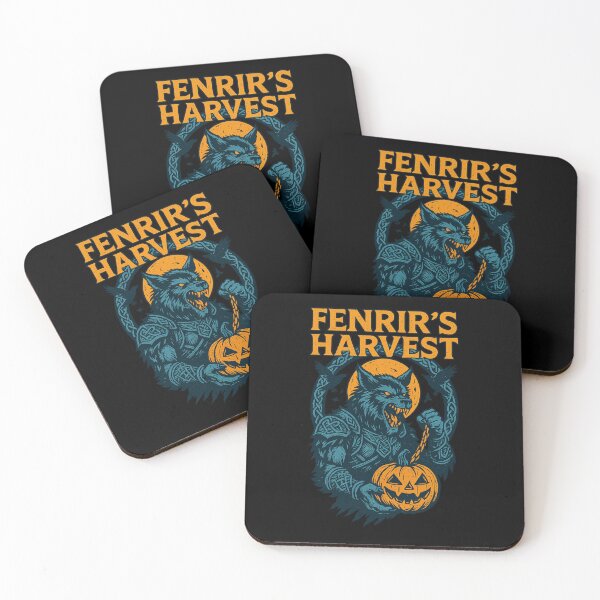 Item preview, Fenrir’s Harvest Viking Werewolf Wolf Halloween Pumpkin designed and sold by Mythborn Saga.