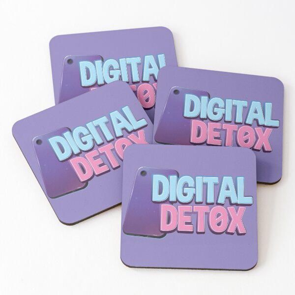 Item preview, Digital Detox Logo designed and sold by GreaterThanGames.
