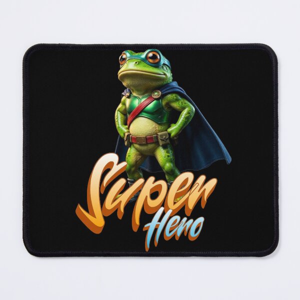 Item preview, Super Hero Frog designed and sold by TheEndDesign.
