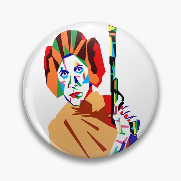 Item preview, Princess Leia Vibrant Colors designed and sold by trudolphi.