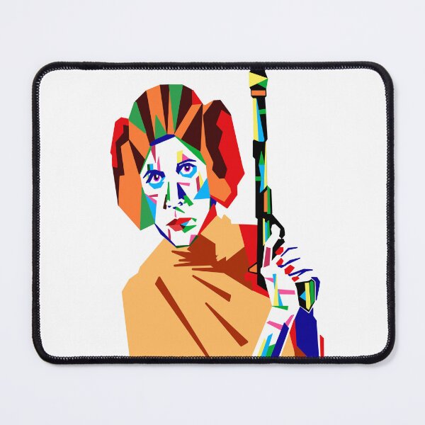 Item preview, Princess Leia Vibrant Colors designed and sold by trudolphi.