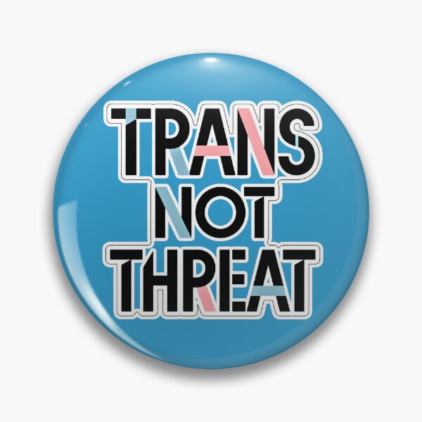 Item preview, Trans Not Threat V3 designed and sold by EvergreenPark - Tee Studio.